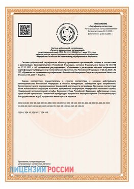 Приложение СТО 03.080.02033720.1-2020 (Образец) Малоярославец Сертификат СТО 03.080.02033720.1-2020
